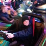 / Bumper cars at the Herbstmesse